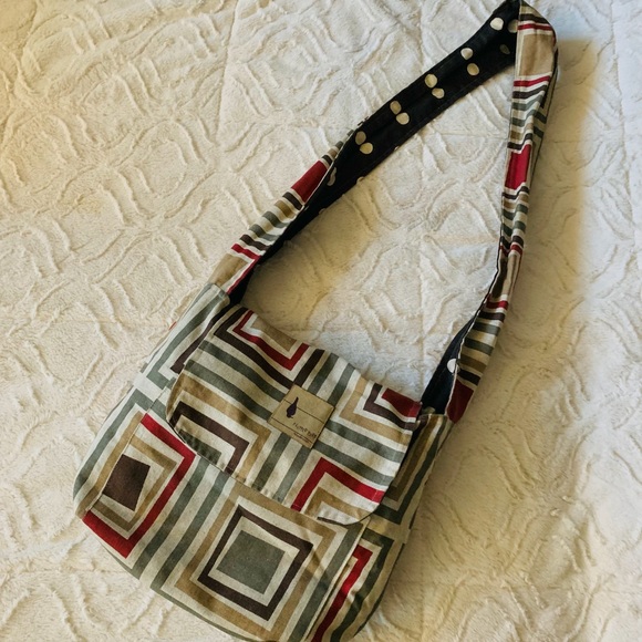 Reversible Crossbody Tote - Picture 2 of 7